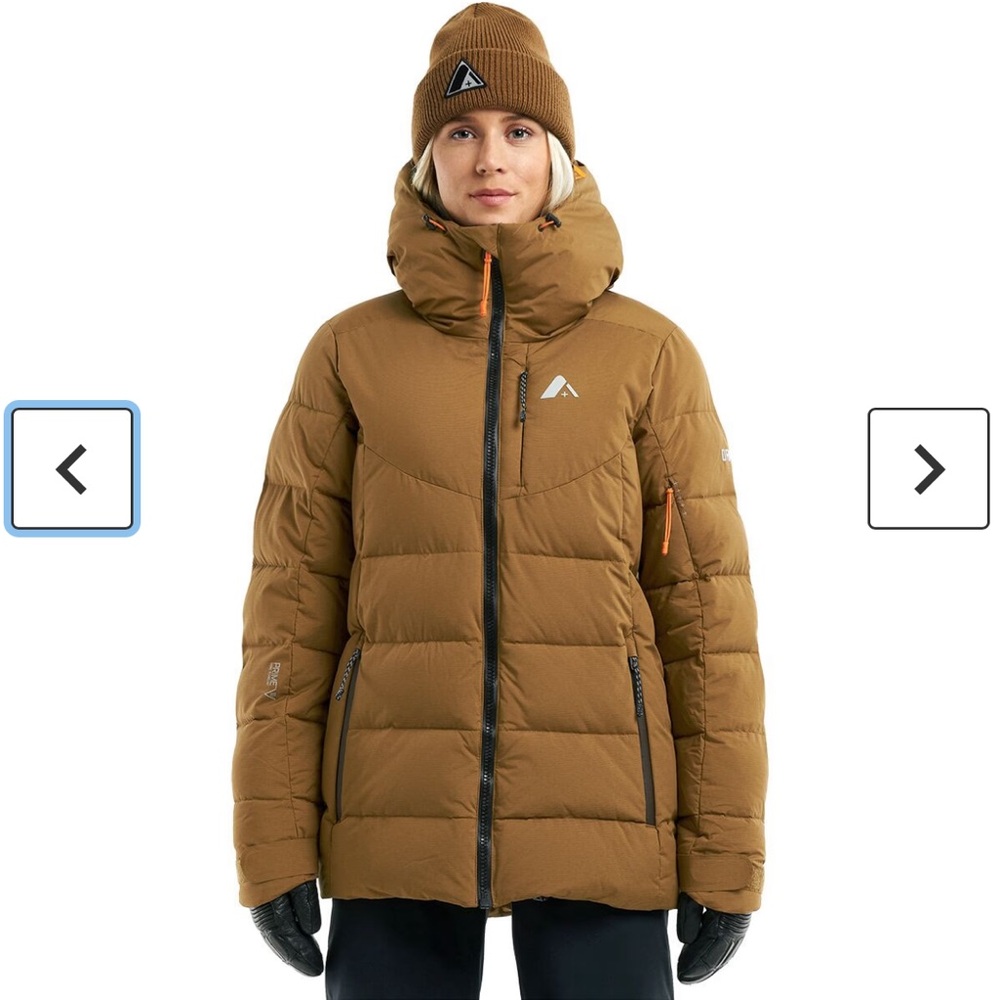 Orage Women's Tan Puffer Jacket